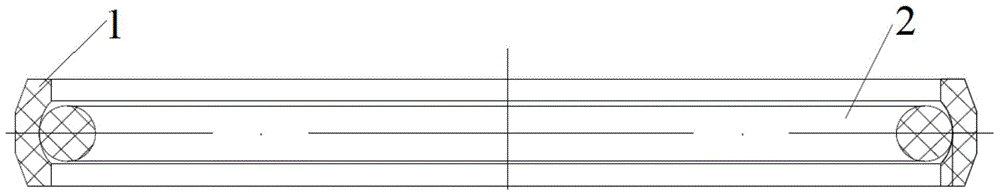 Composite seal structure for valve