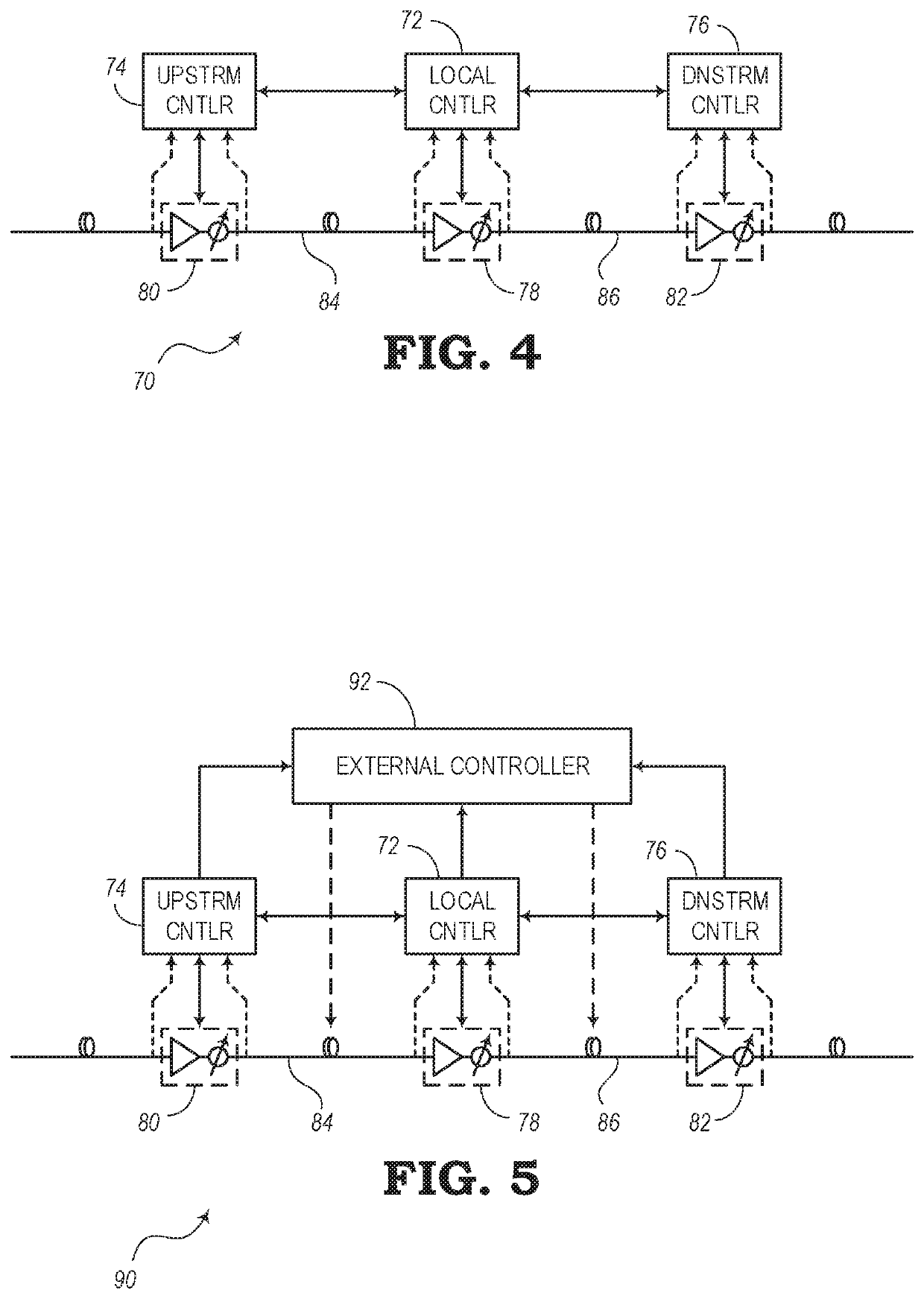 Handling compensation for losses in optical fiber links