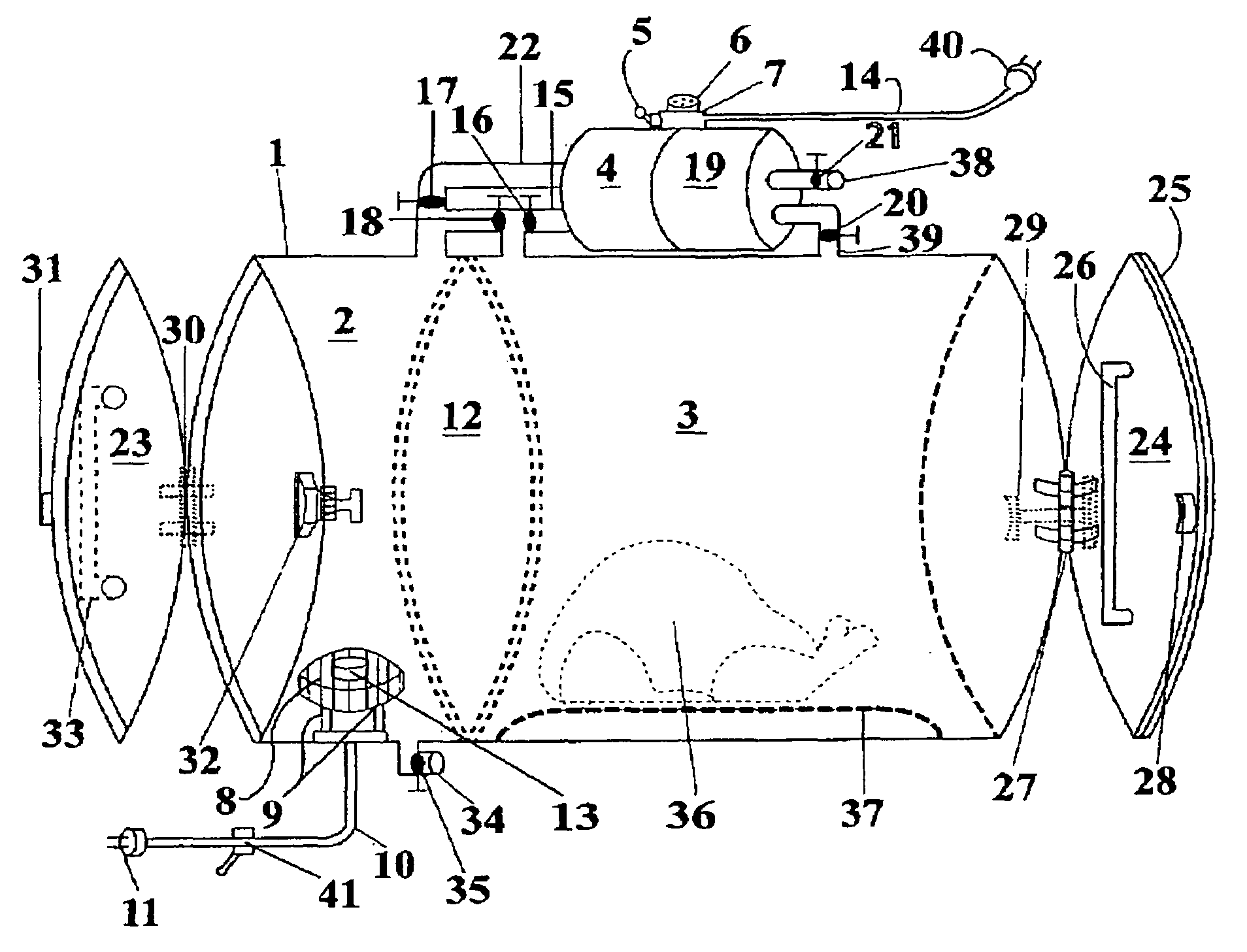 Food smoker apparatus