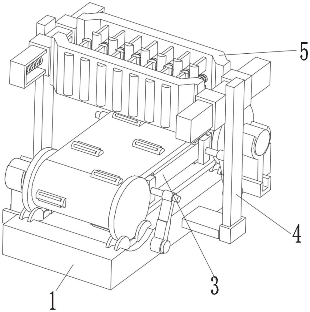 Bumping walking fatigue testing machine for leather suitcase