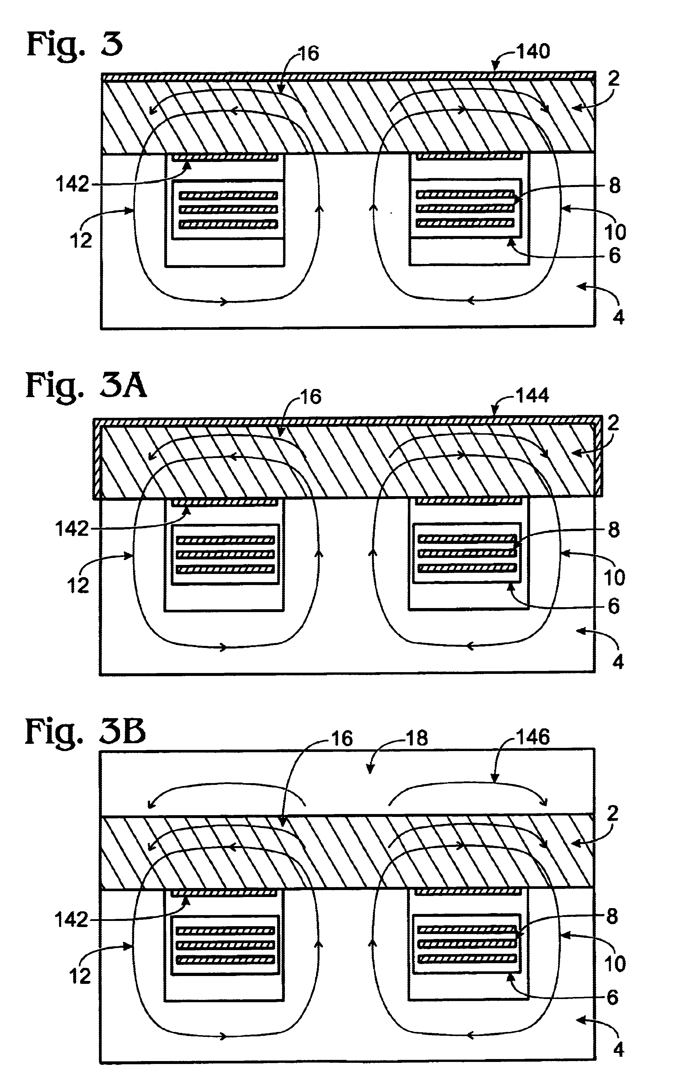 Planar inductive element