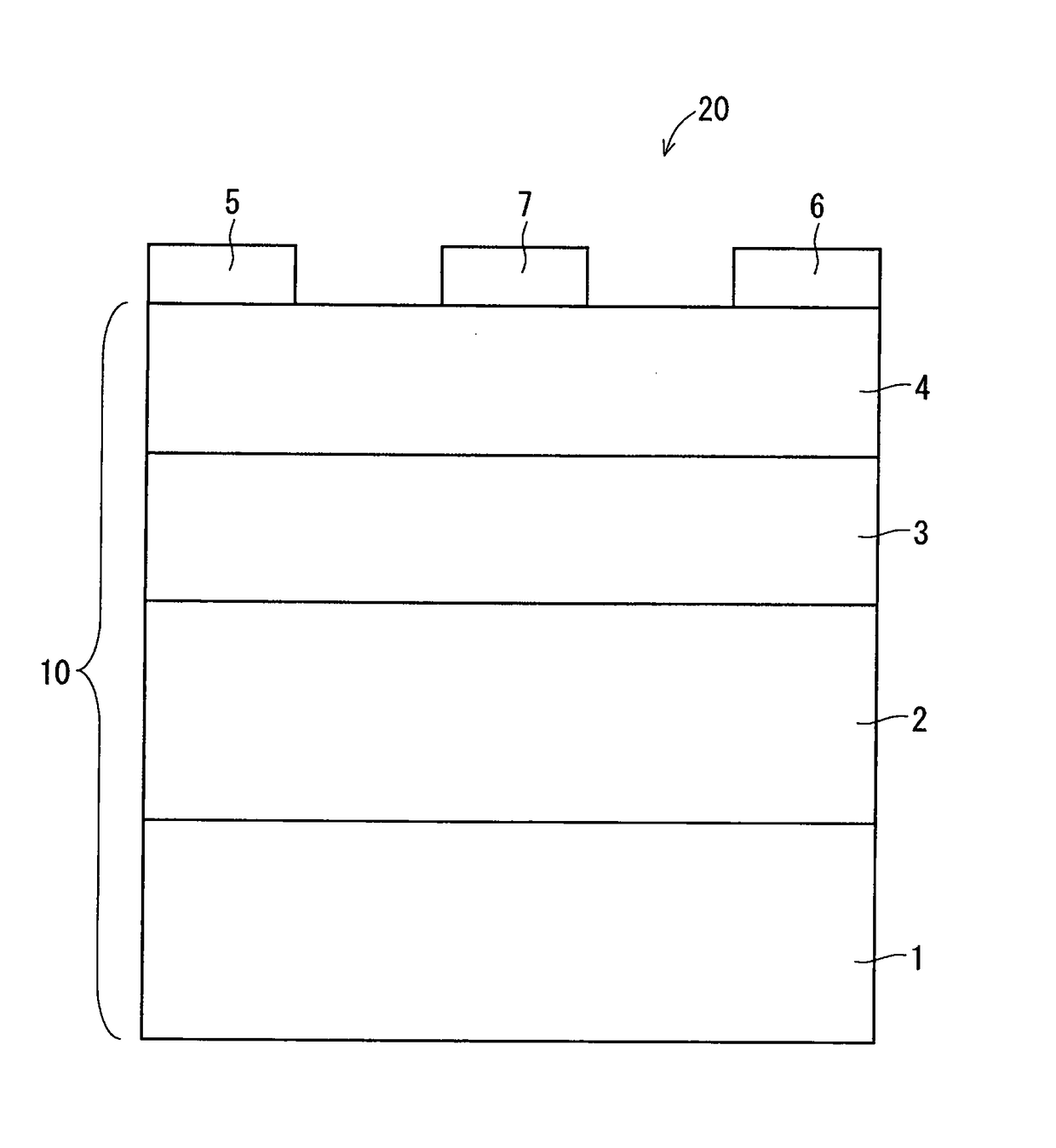 Epitaxial substrate for semiconductor elements, semiconductor element, and manufacturing method for epitaxial substrates for semiconductor elements