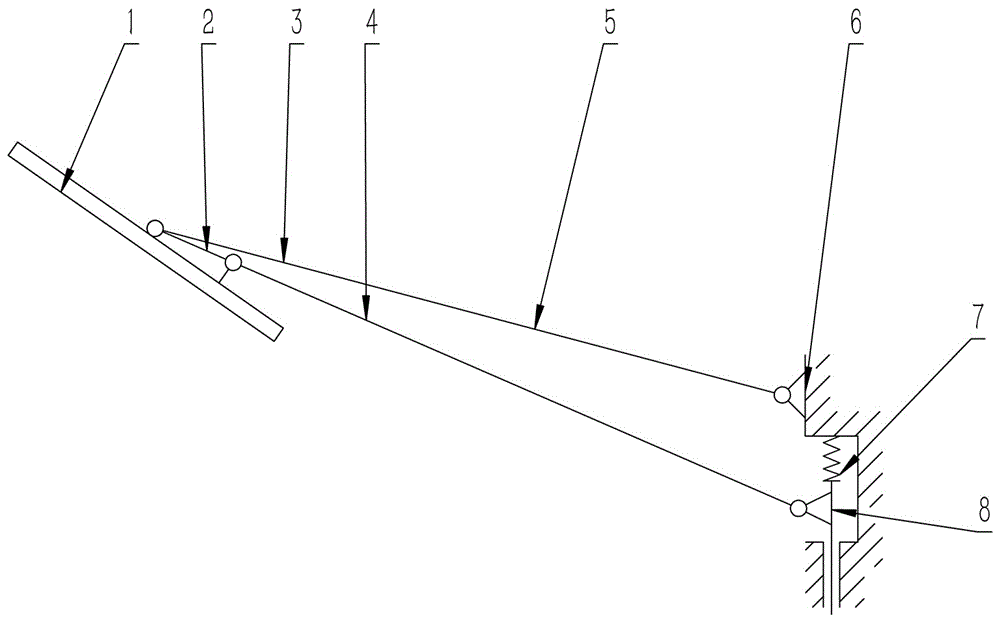 Head-up, looking up one-step quick conversion bracket