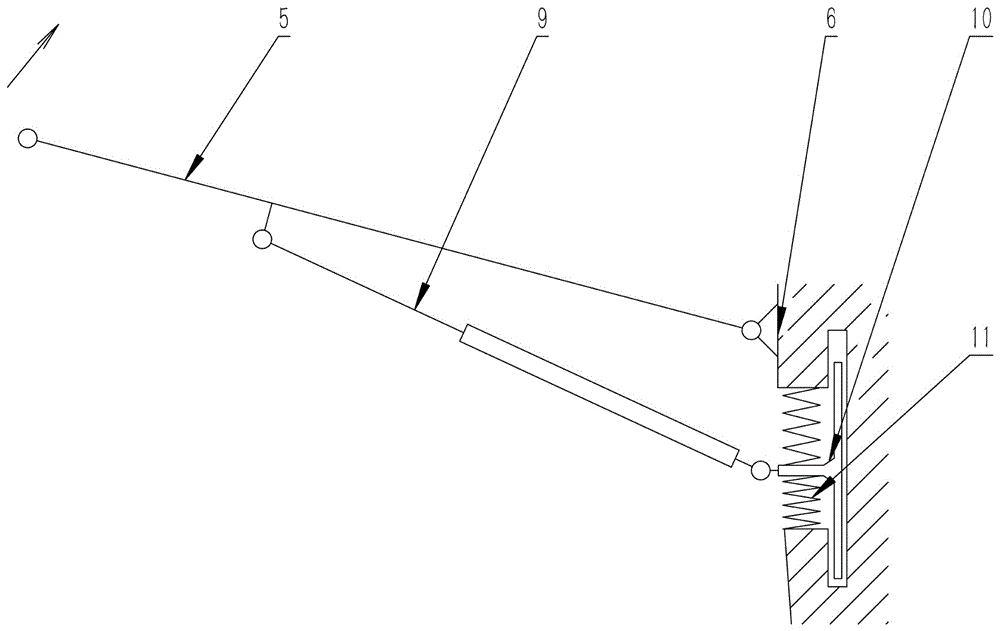 Head-up, looking up one-step quick conversion bracket