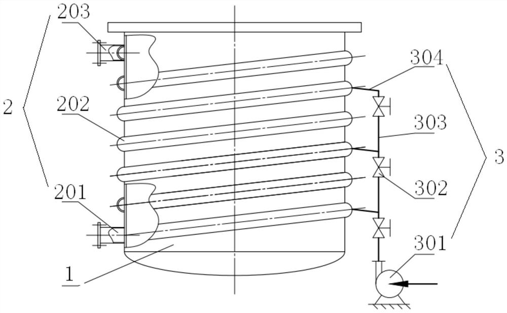 Reaction kettle heat transfer jacket with ejector