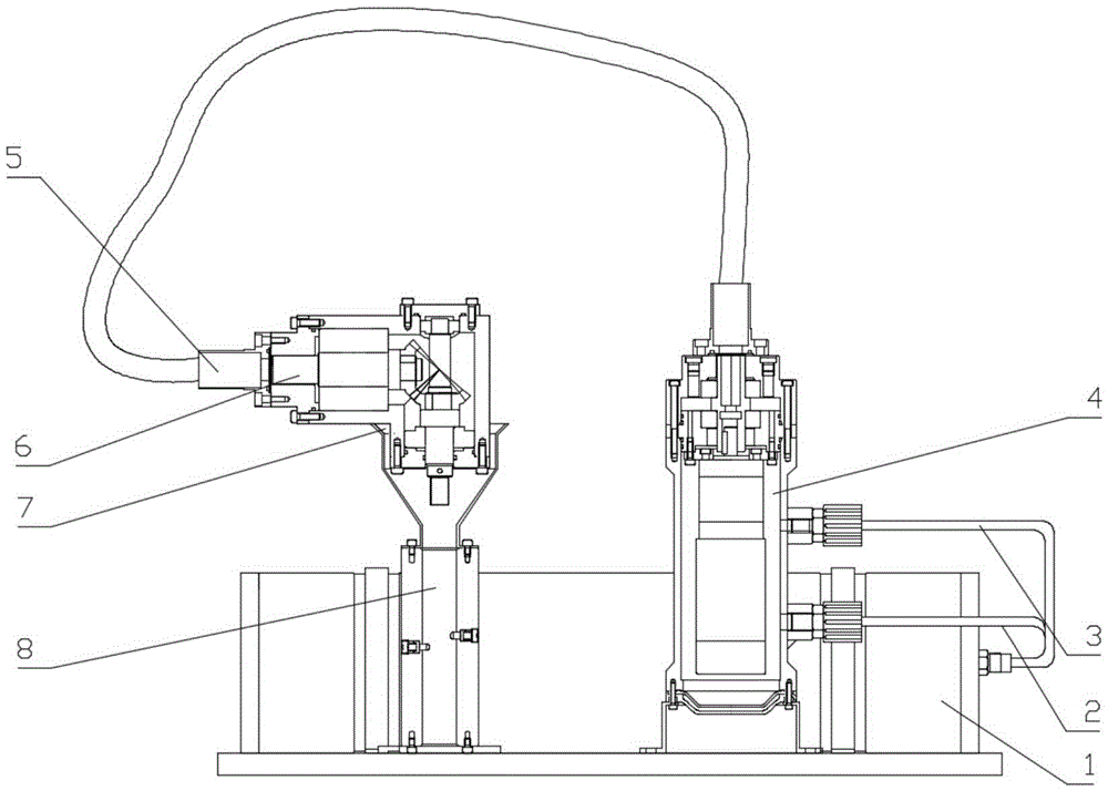 Small-size rock core sampling drilling machine based on manned deep submersible vehicle mechanical hand operation