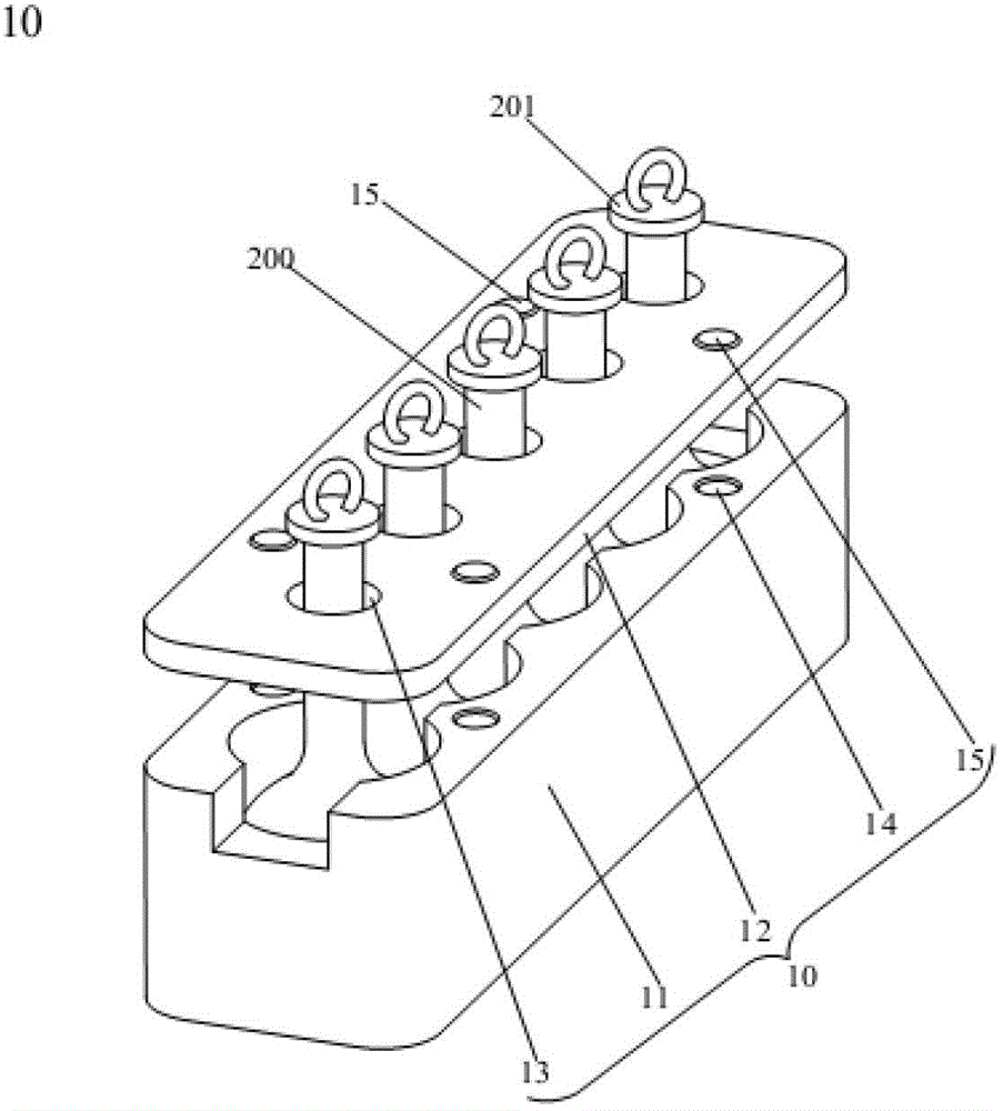 Facility for automatically collecting waste liquid in volumetric flasks