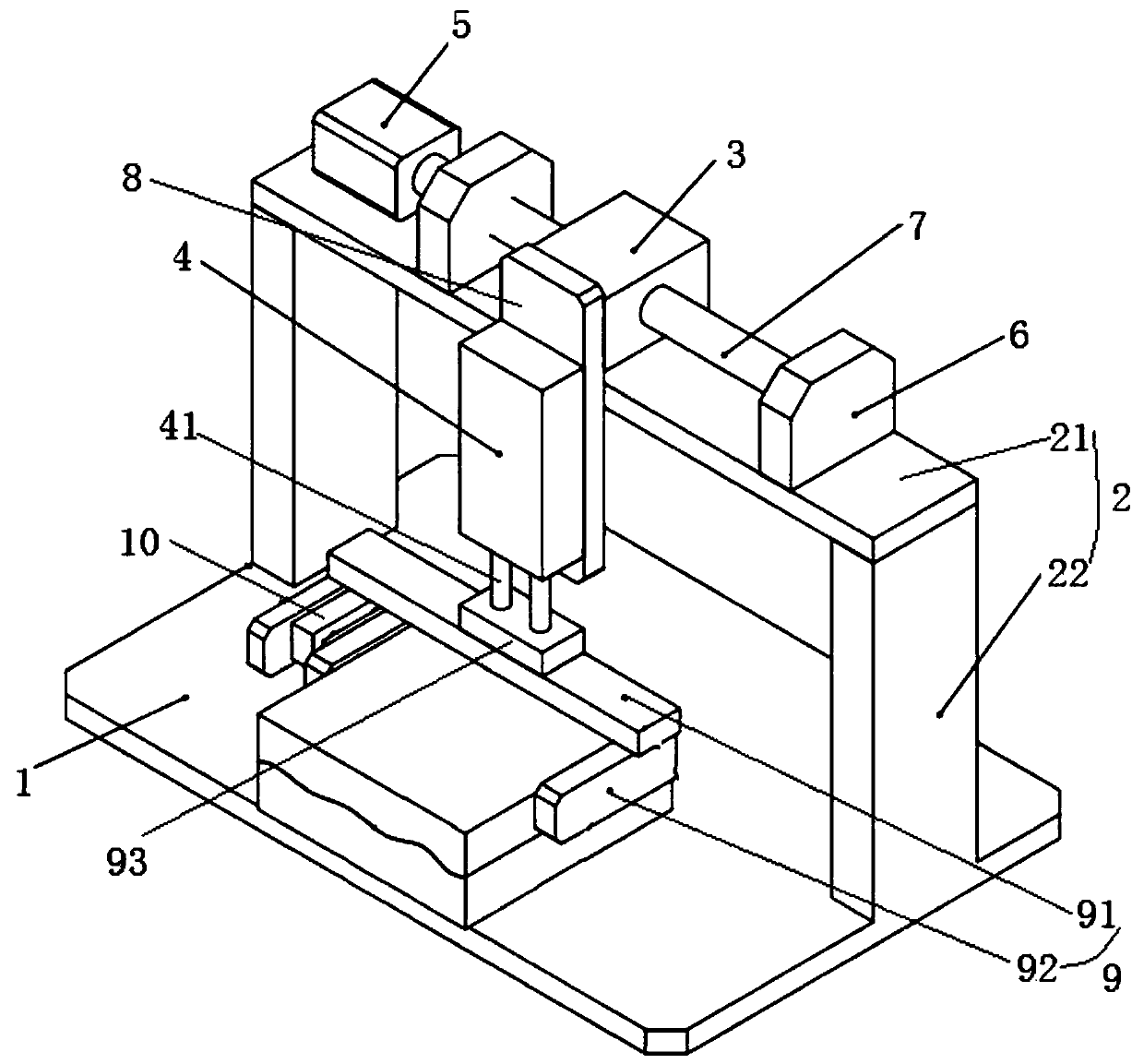 An automatic control device and method for realizing rock joint contact state