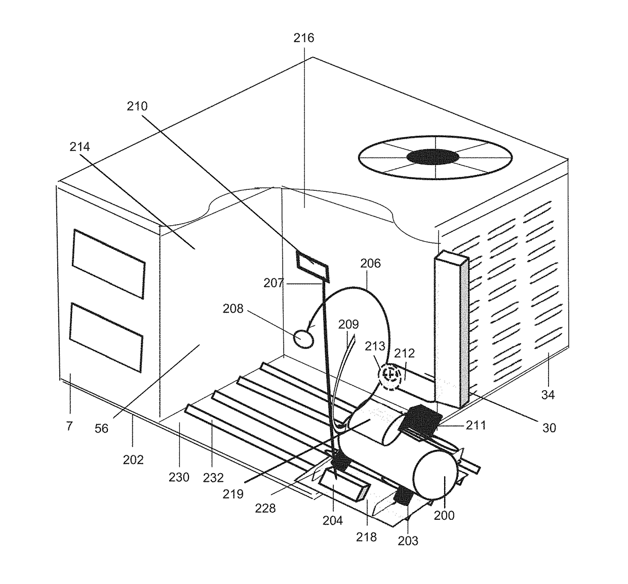 HVAC home generator