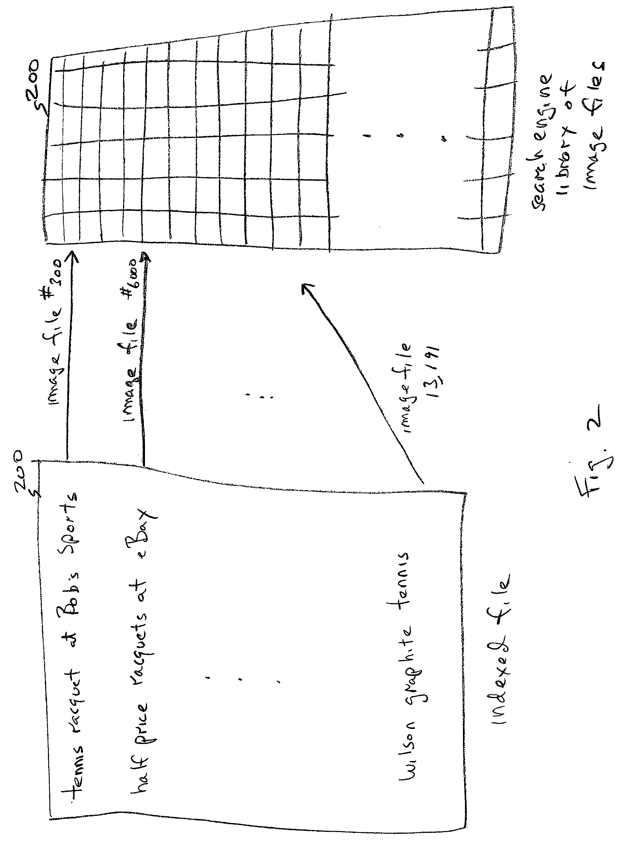 System and method for automatically locating searched text in an image file