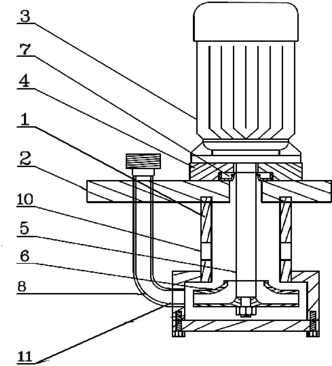 Corrosion-assistance liquid pump for etching machine of circuit board