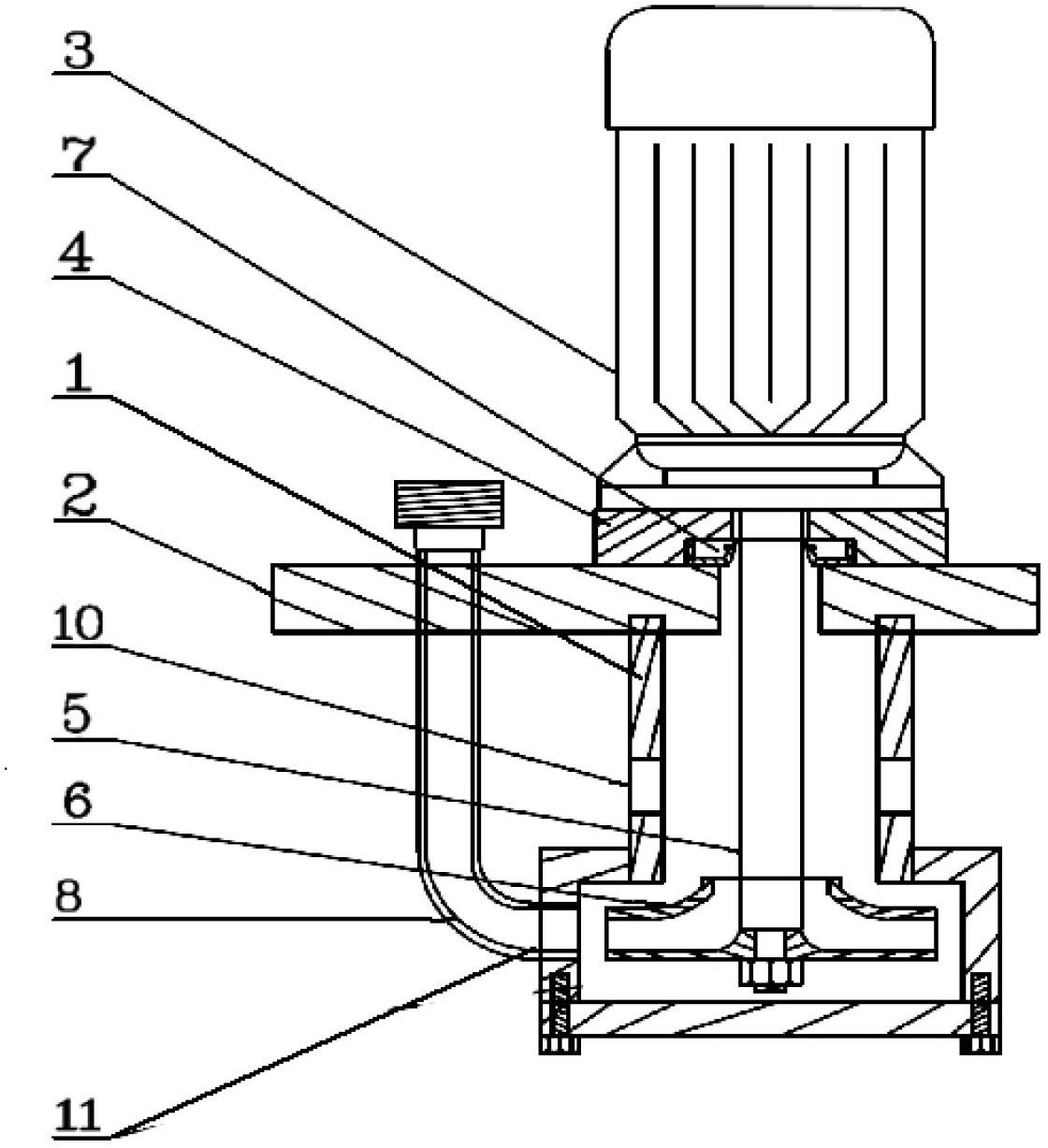 Corrosion-assistance liquid pump for etching machine of circuit board