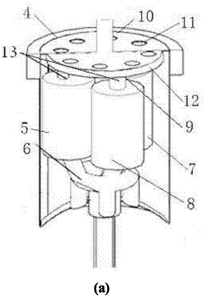 Gas hydrate exploitation device