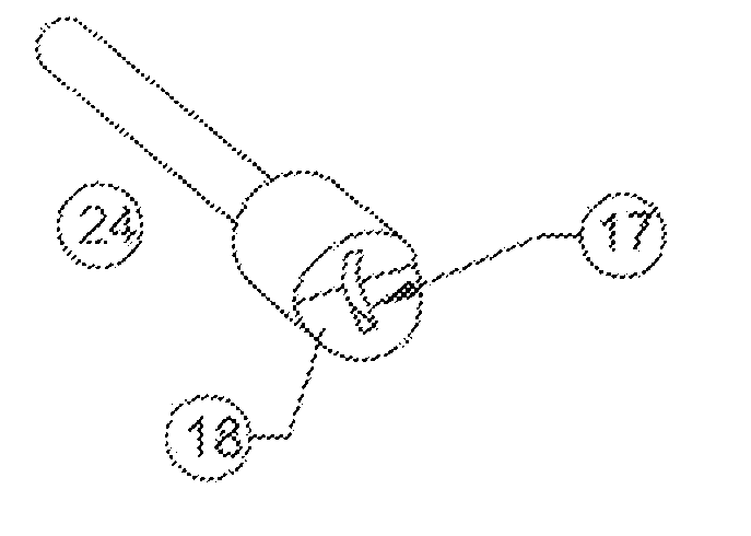 Rotating and oscillating breaching device with reactive material