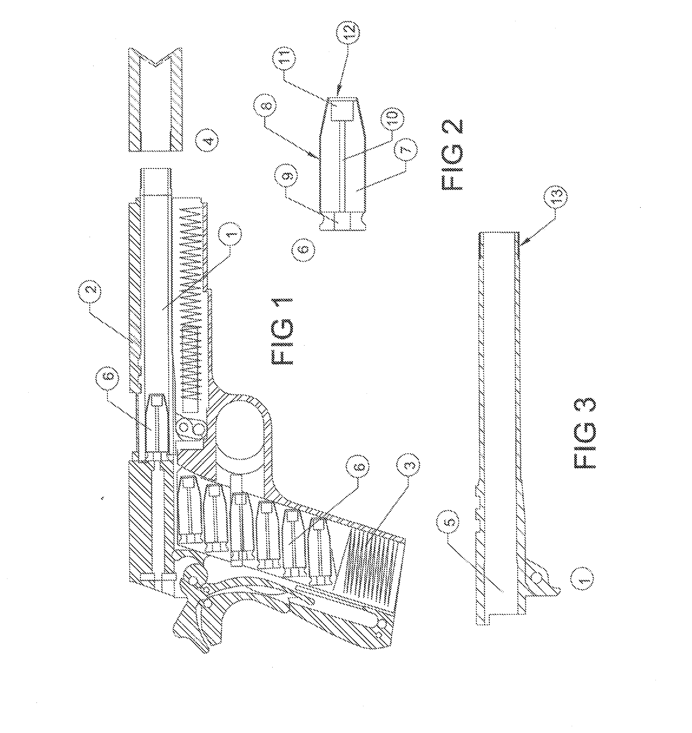 Rotating and oscillating breaching device with reactive material