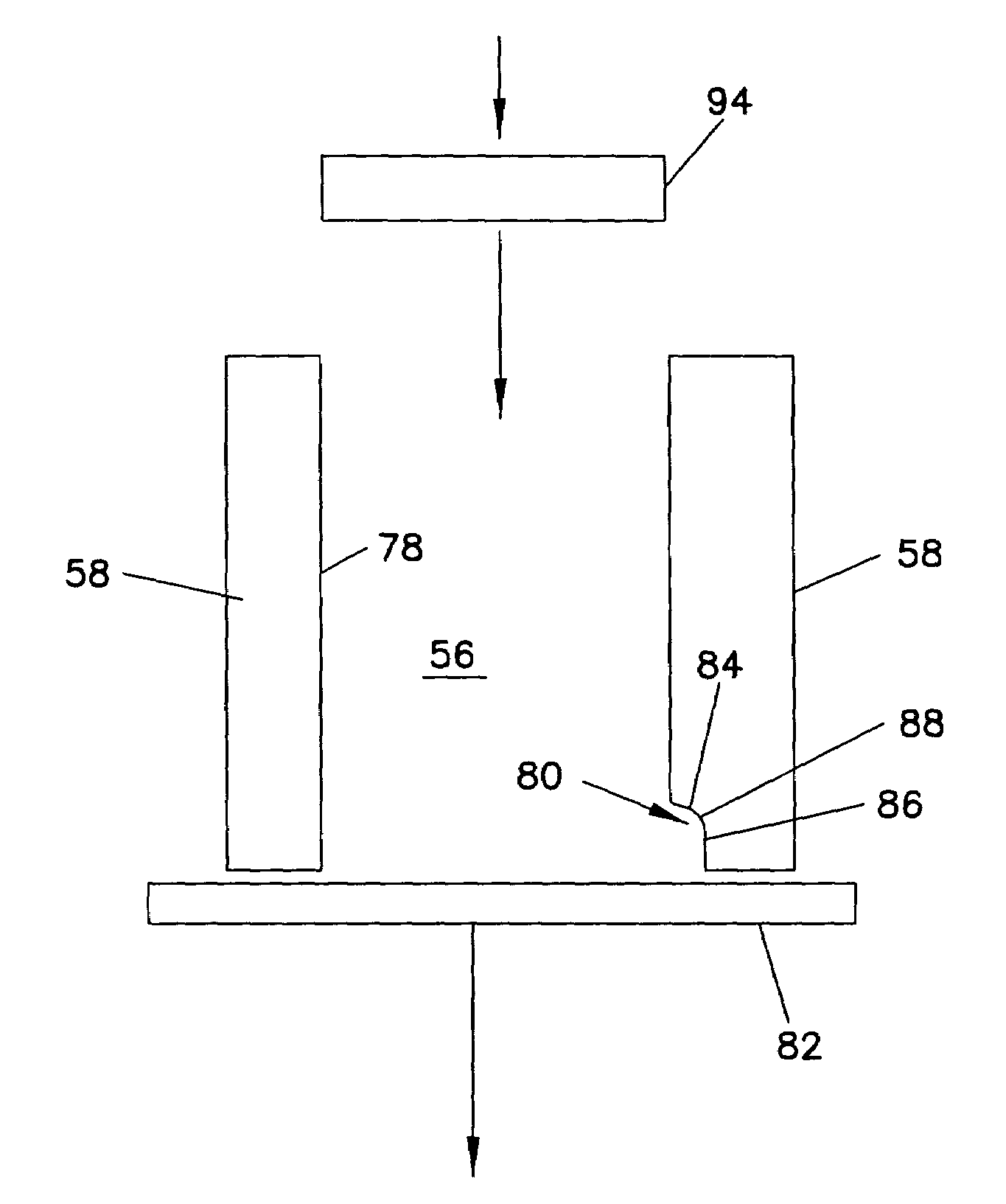 Mold assembly for manufacturing a masonry block