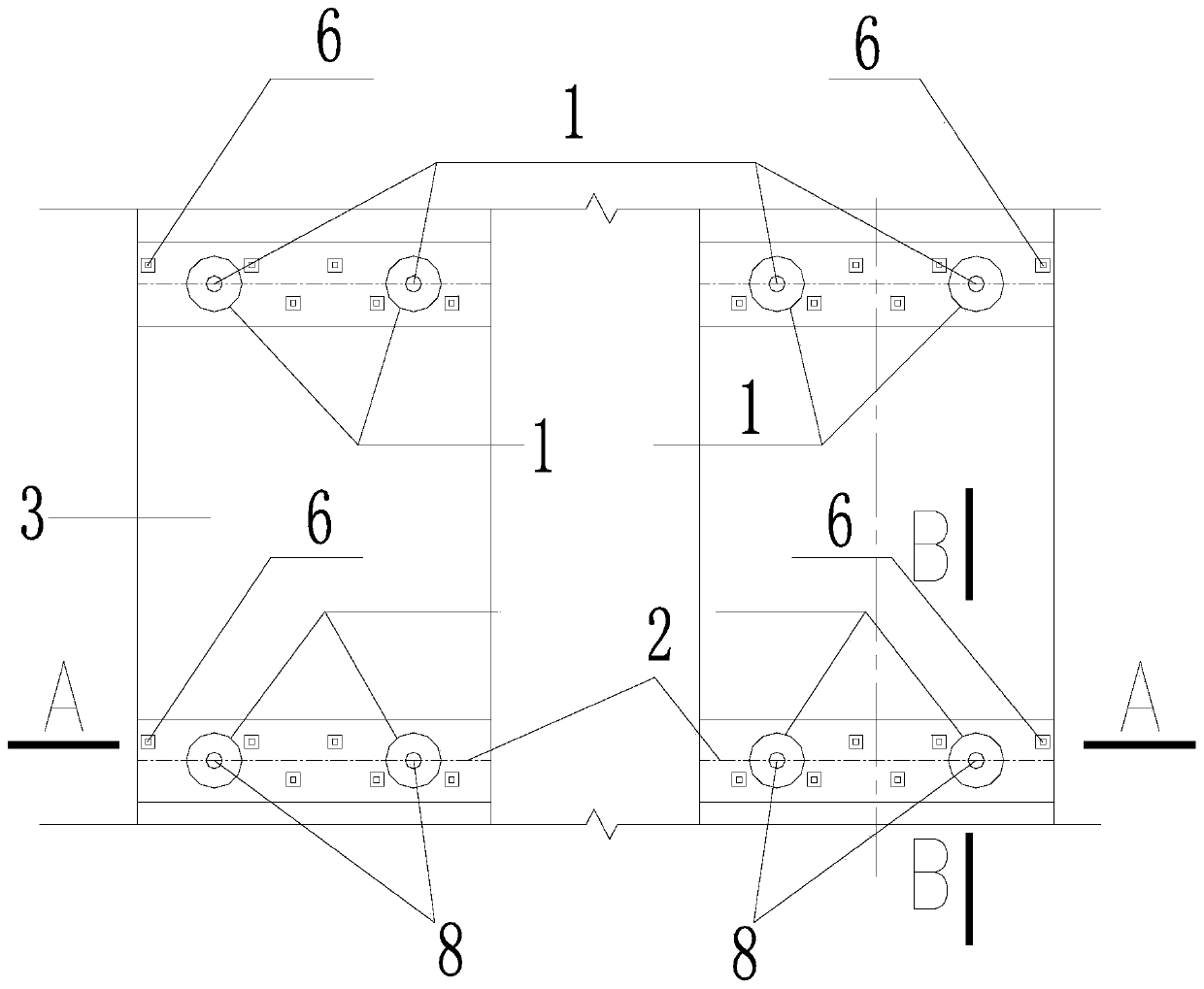 Implementation method of prefabricated under-rail foundation for trams in soft soil areas