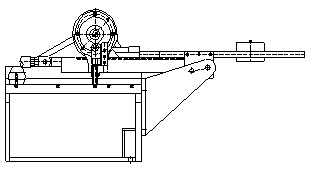 Main leaf spring eye shaping equipment and processing method thereof