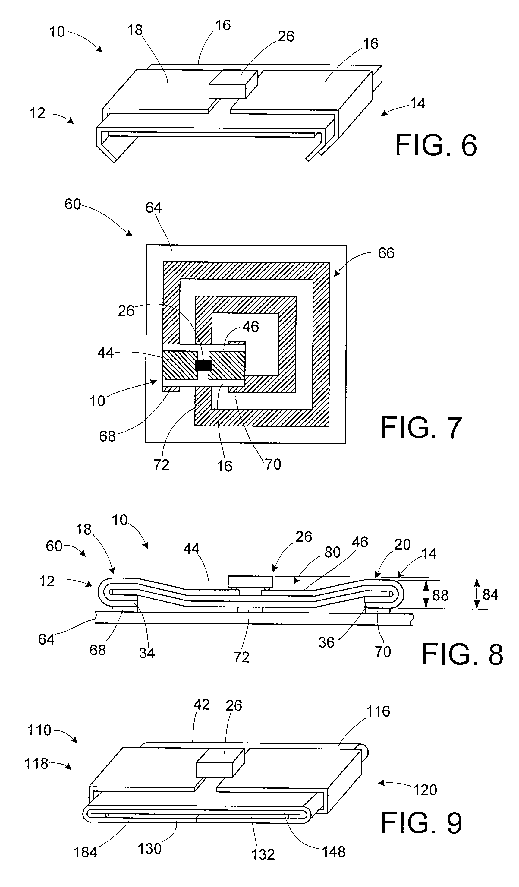 Foldable RFID device interposer and method