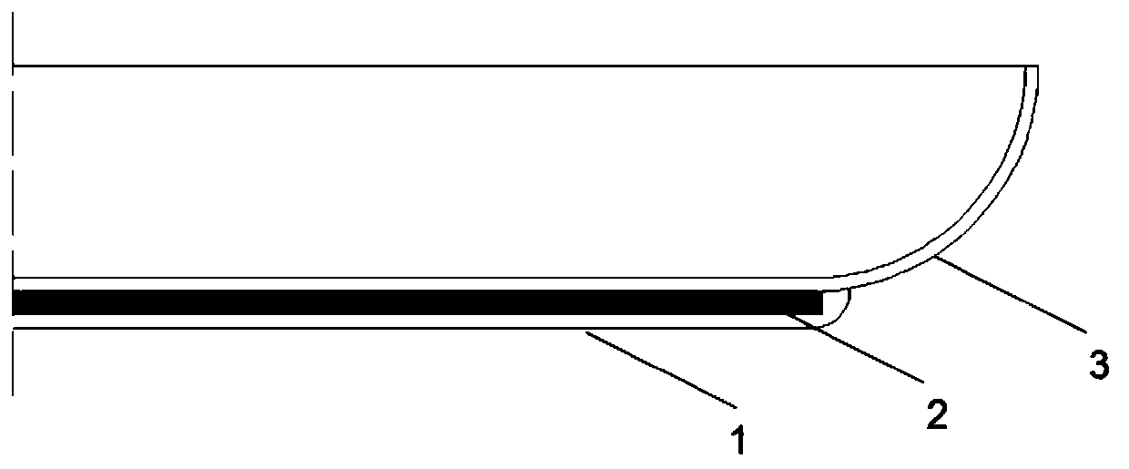 Pot with composite pot bottom and preparation method thereof