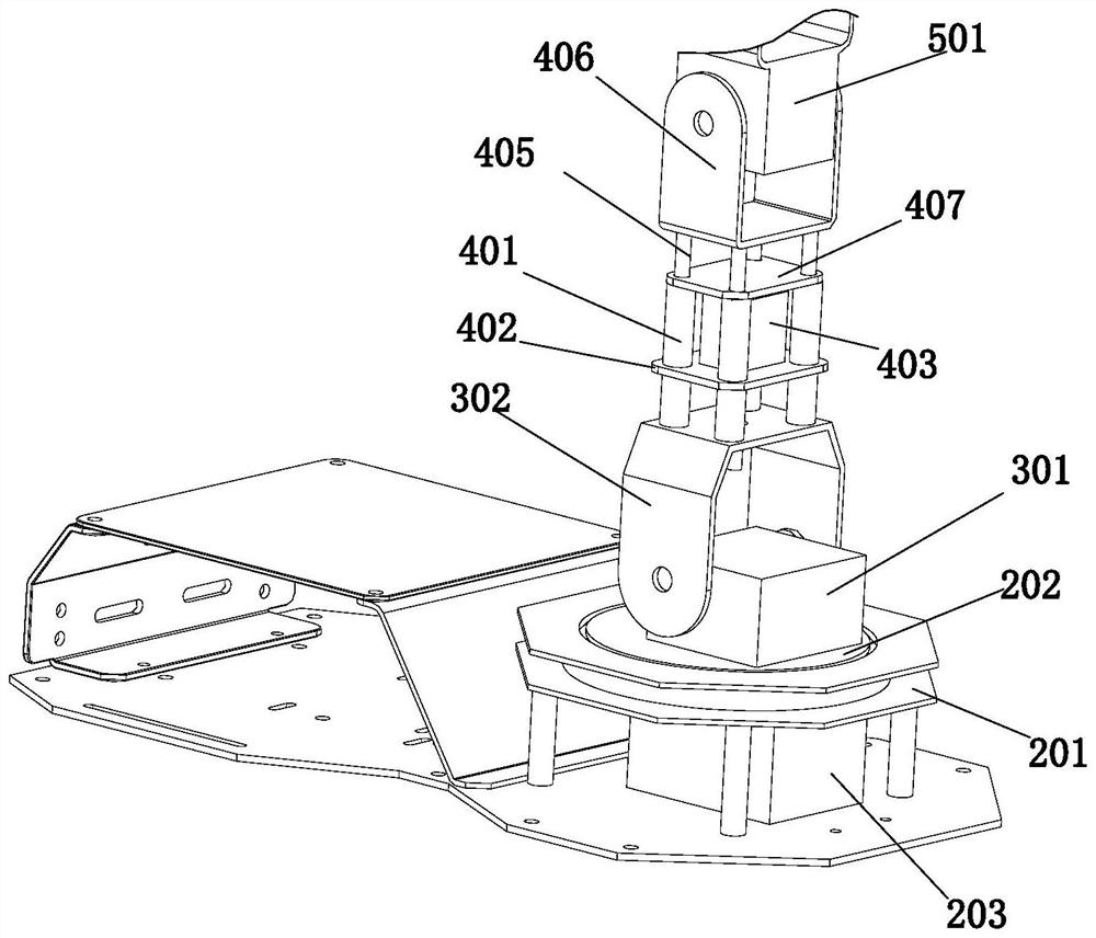 Intelligent AI visual telescopic manipulator