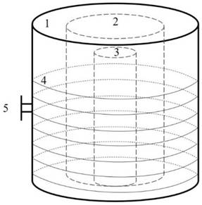 Electromagnetically-driven organic solid waste pyrolysis system and method