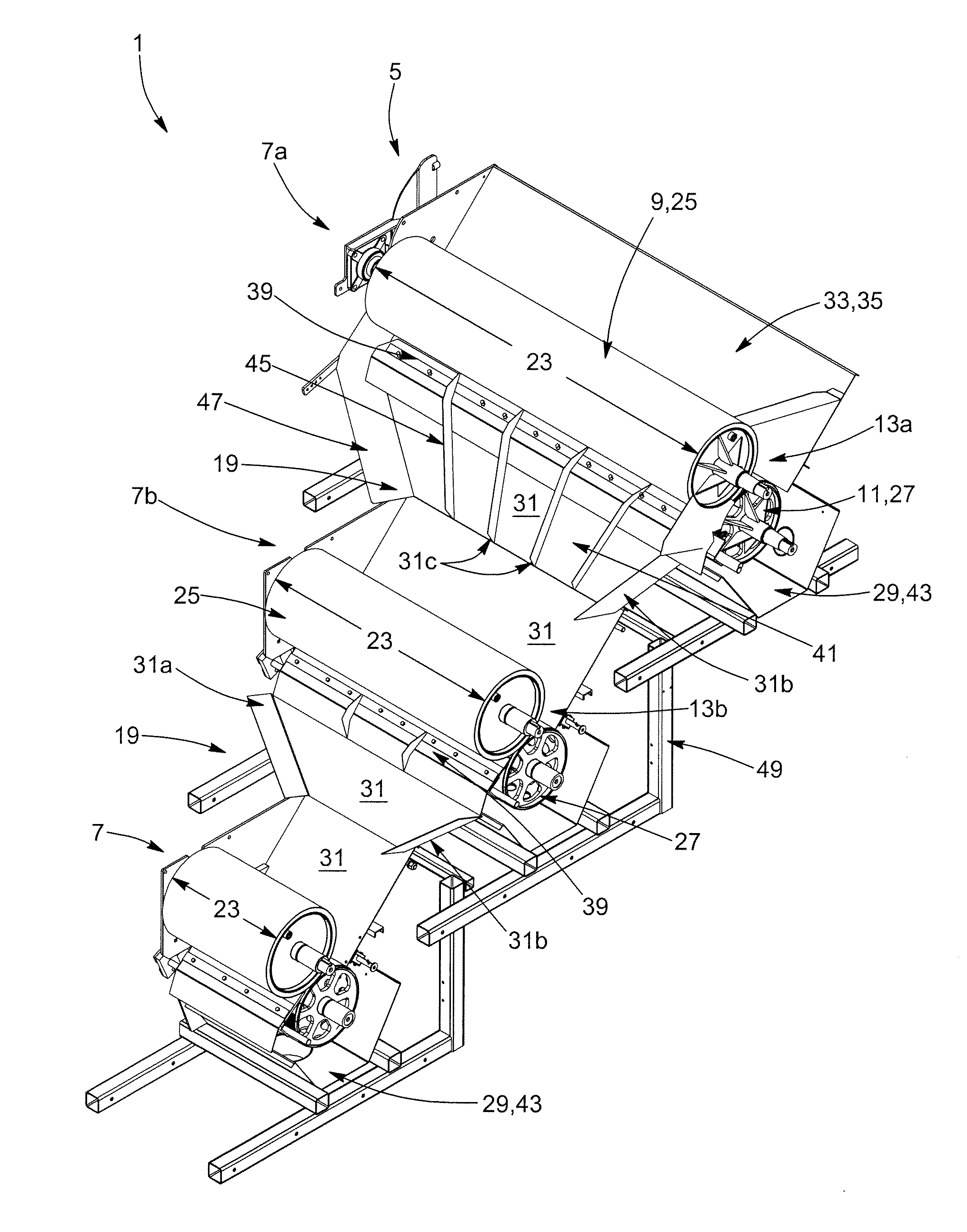 Liquid separation device