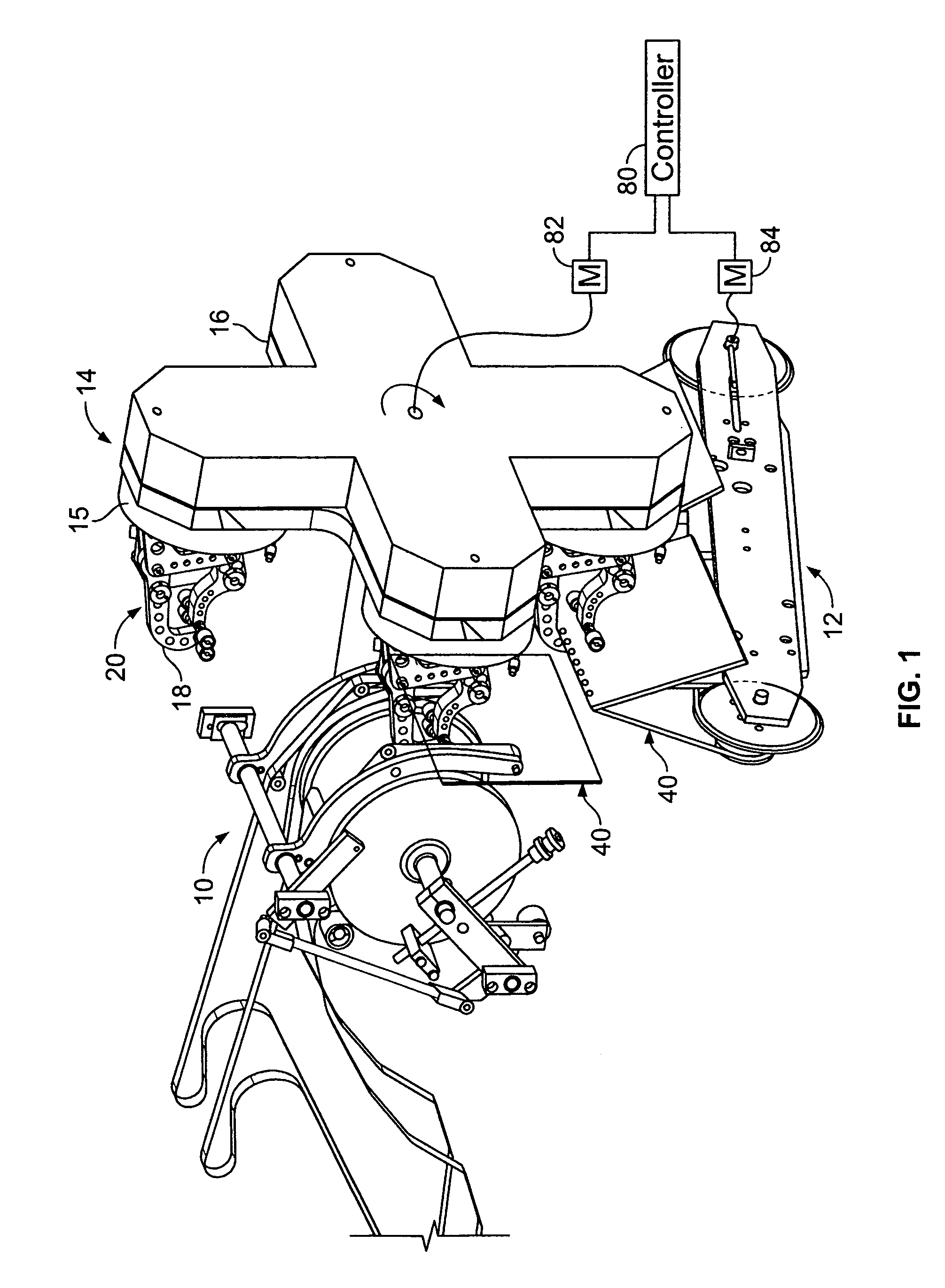 Compensating gripper with independent gripper adjustment