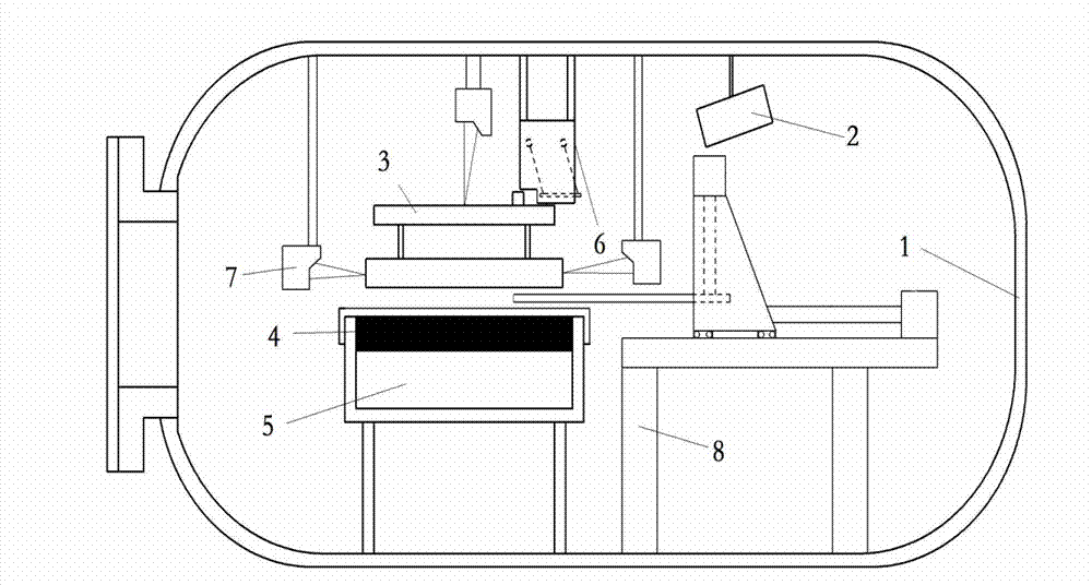 Measuring device of high-temperature superconductive suspension tiny force