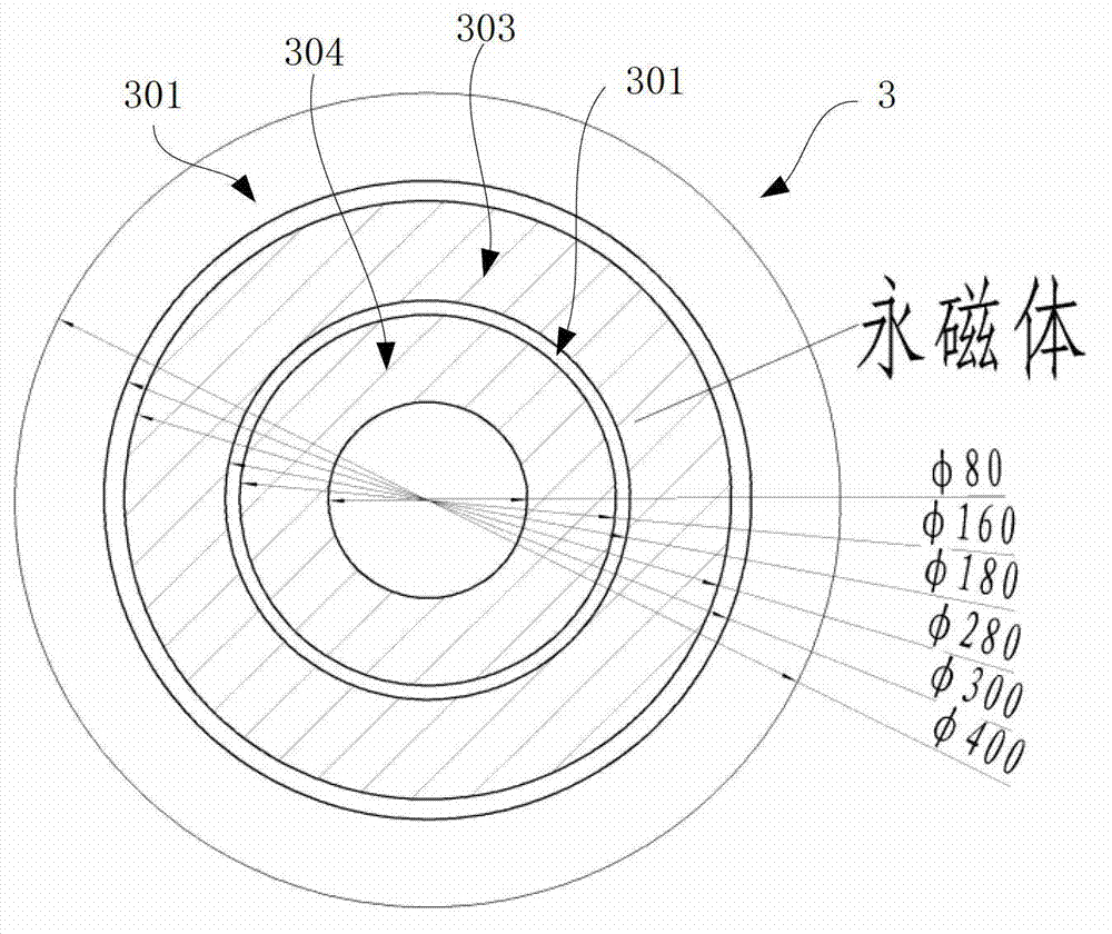 Measuring device of high-temperature superconductive suspension tiny force