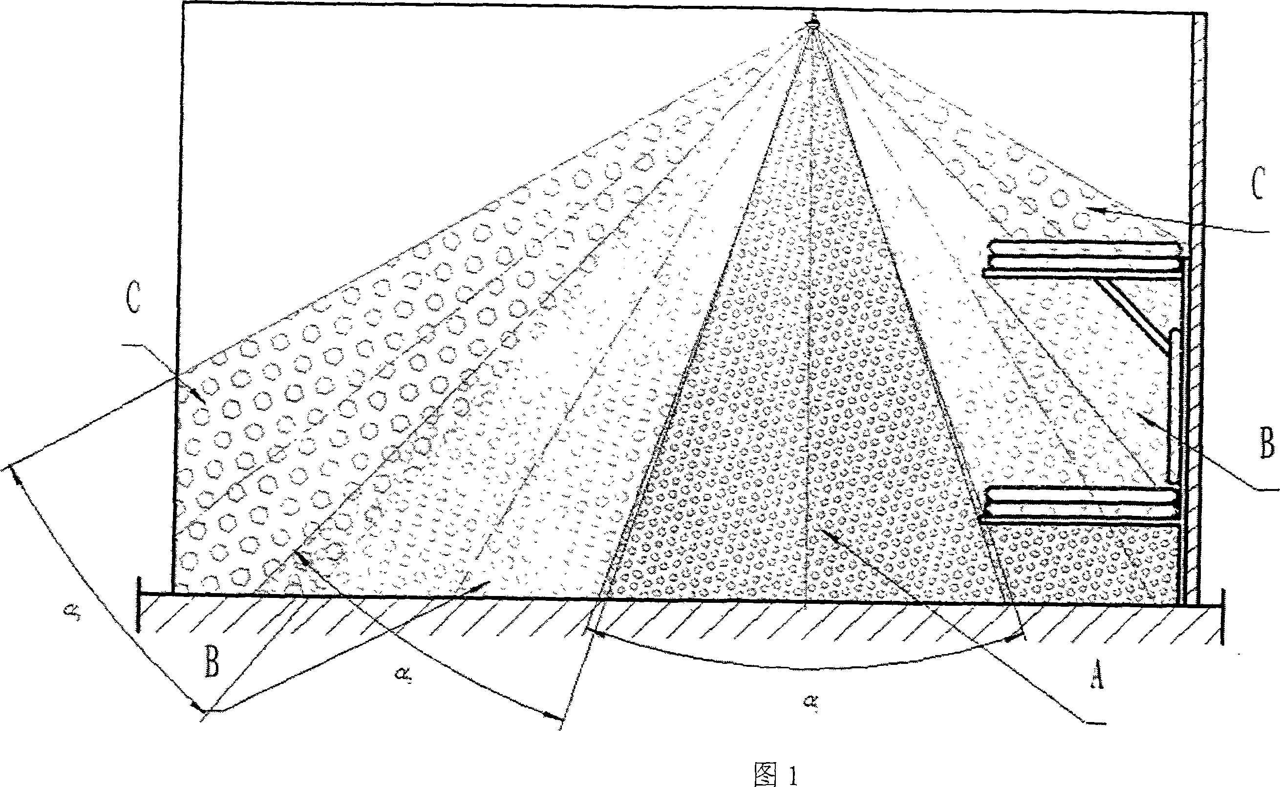 High-pressure extinguishing nozzle with fine spraying for submarine and ship habitation cabin