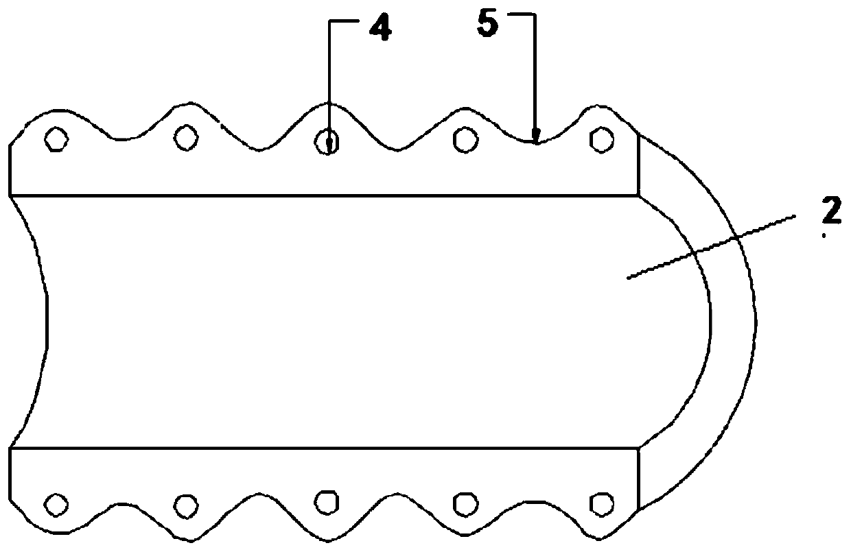 Detection tube used for gas trapping