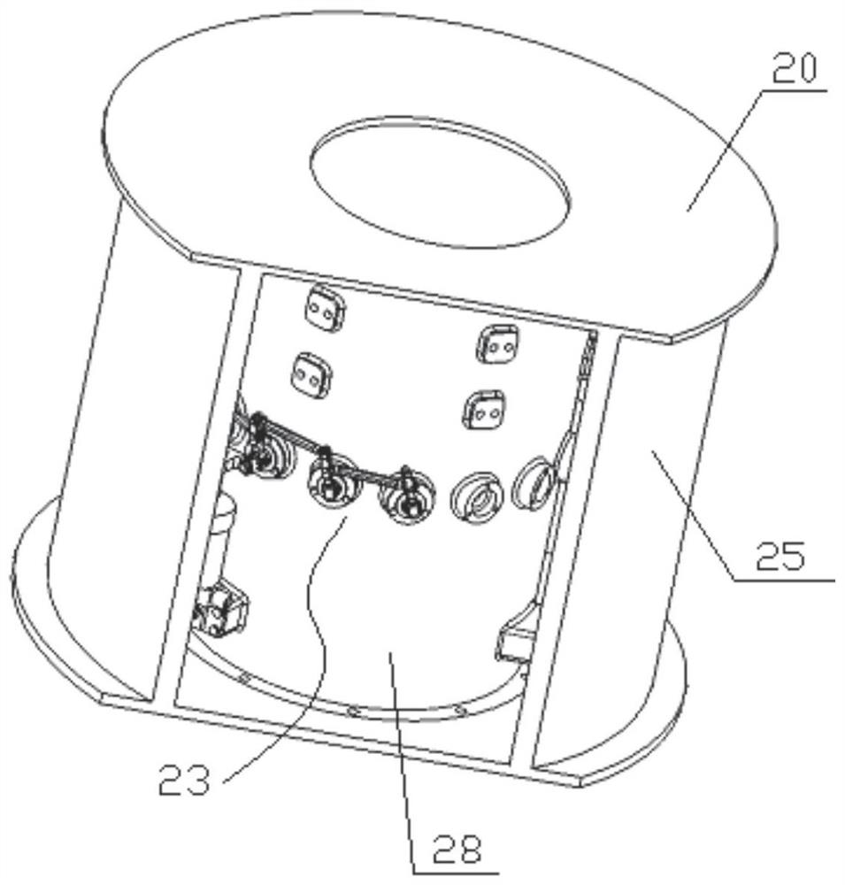 Cluster type down-the-hole hammer