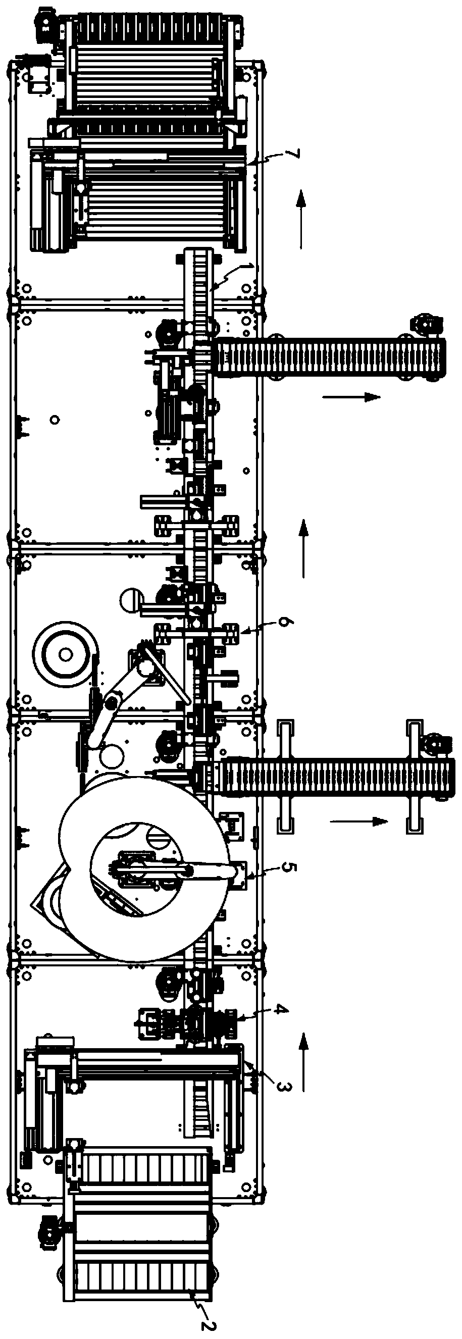 A fully automatic integrated processing line and processing method for lead-acid batteries