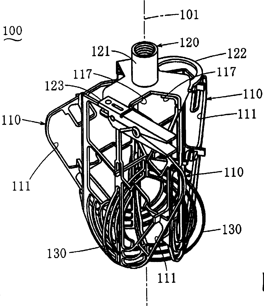 Agitator and agitating device with agitator