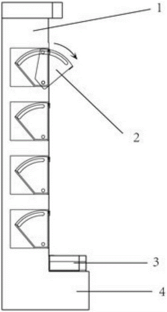 Intelligent household balcony vegetable garden system