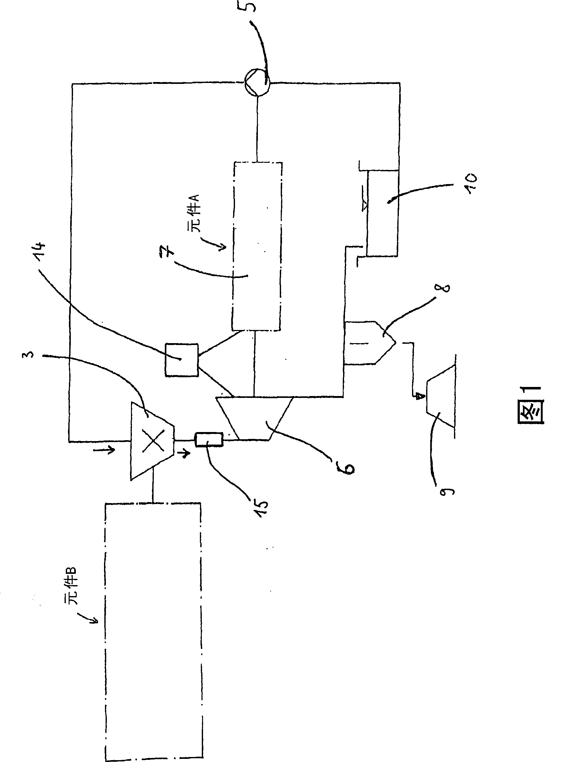 Device and method for producing granules from a polymer melt