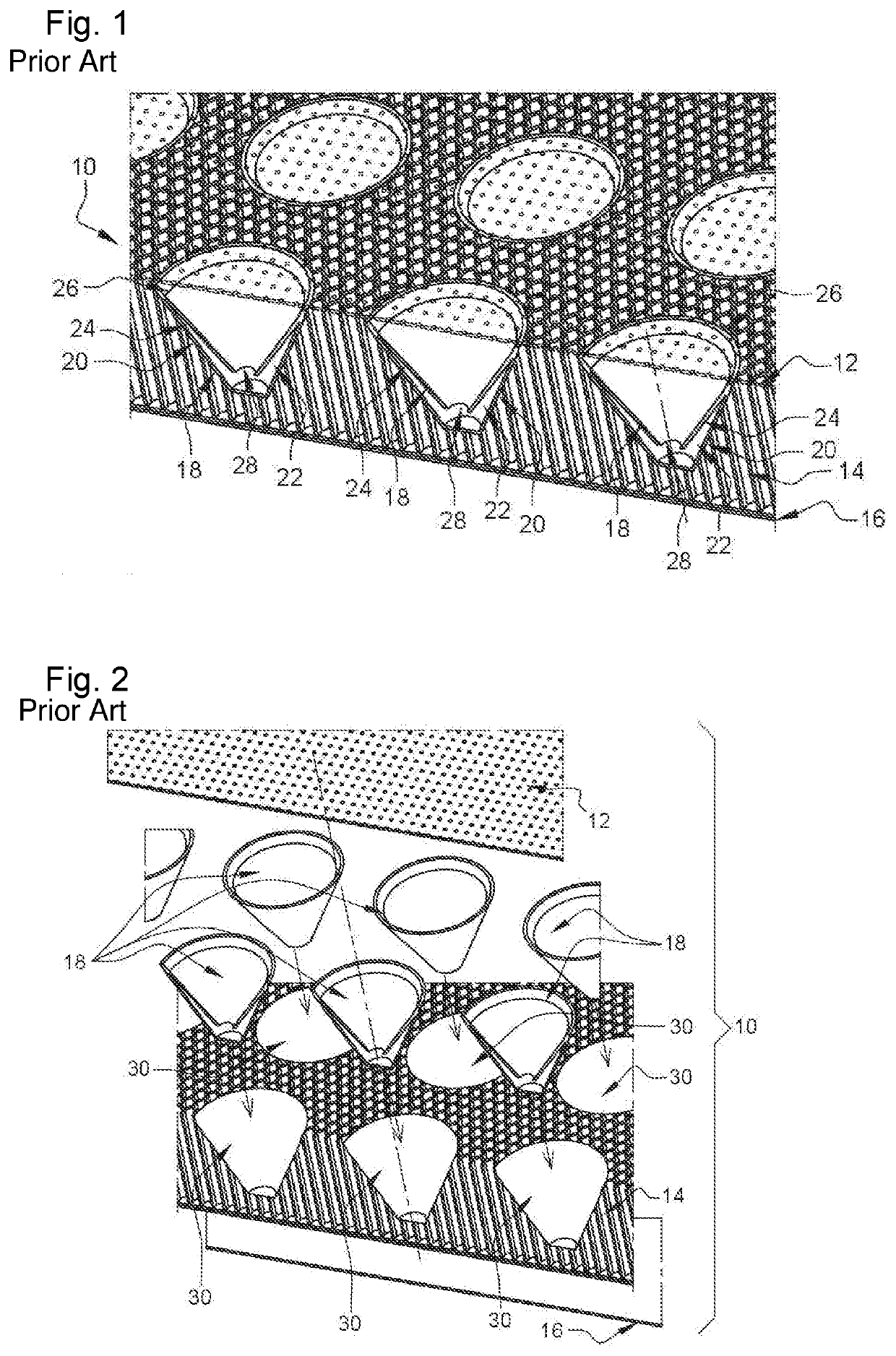 Method for manufacturing an acoustic absorption structure using at least one caul plate, acoustic absorption structure obtained from said method and aircraft comprising said acoustic absorption structure