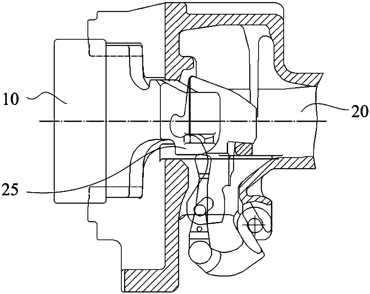 Coupler knuckle and hook for rail vehicles