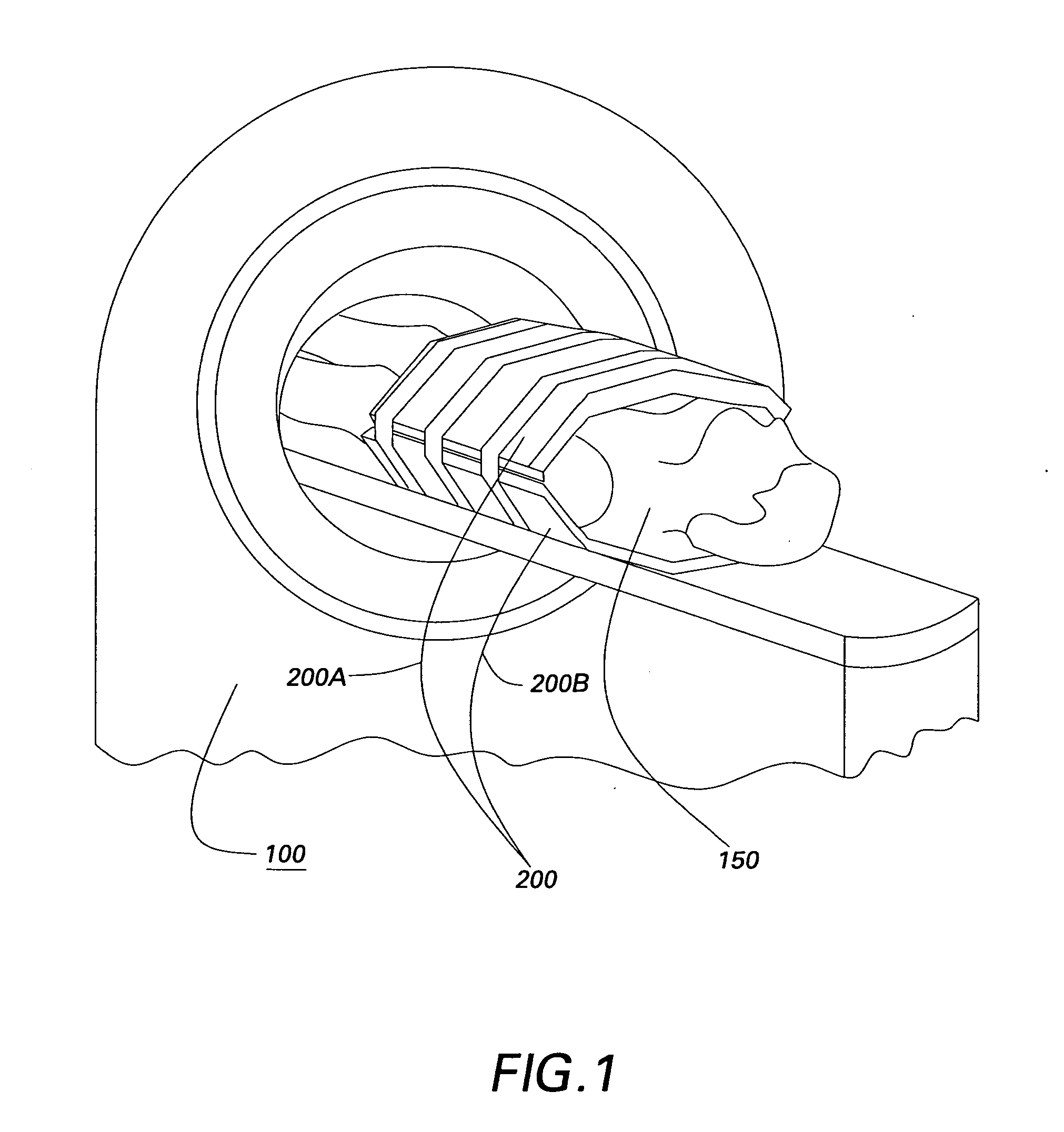 Multi-turn element RF coil array for multiple channel MRI