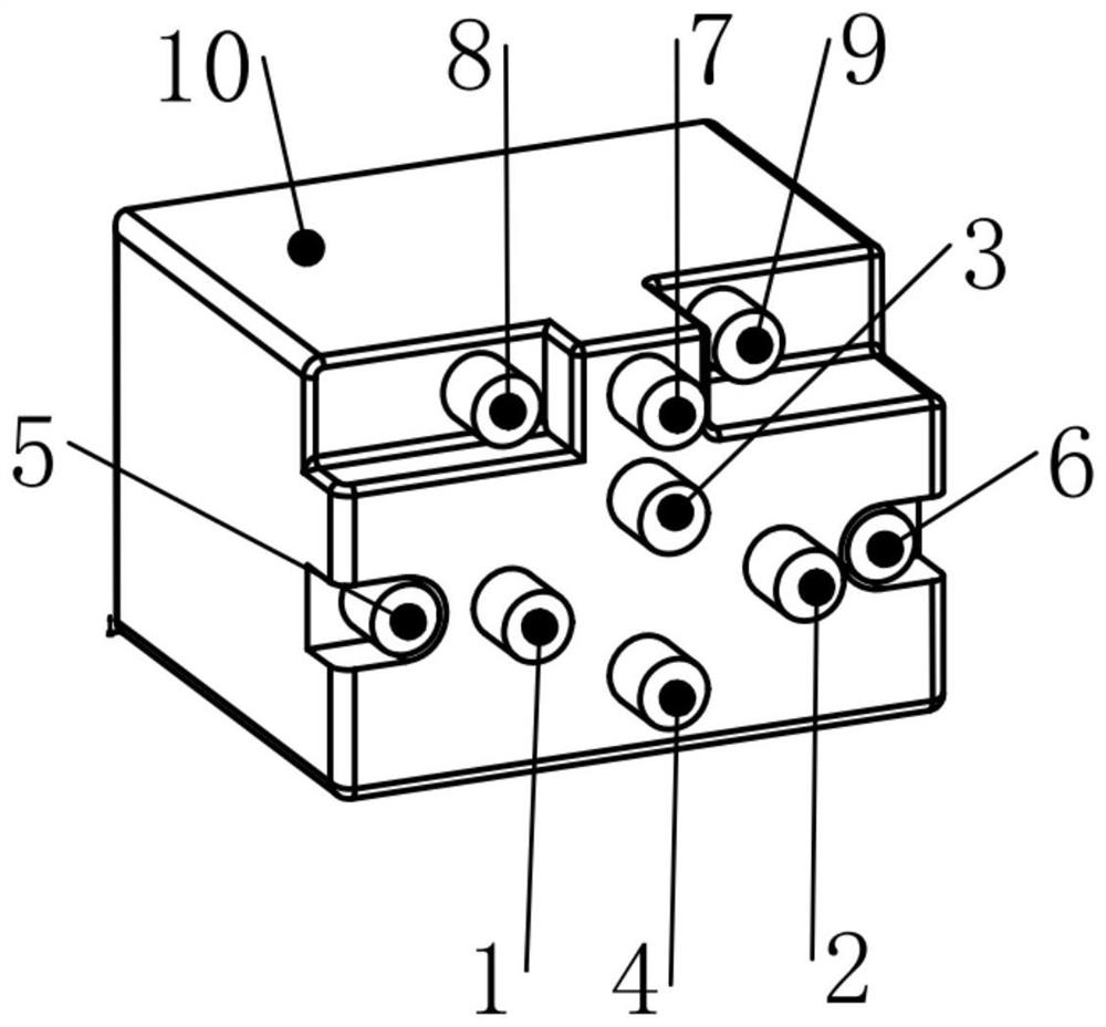 Multi-step type electrostatic probe head