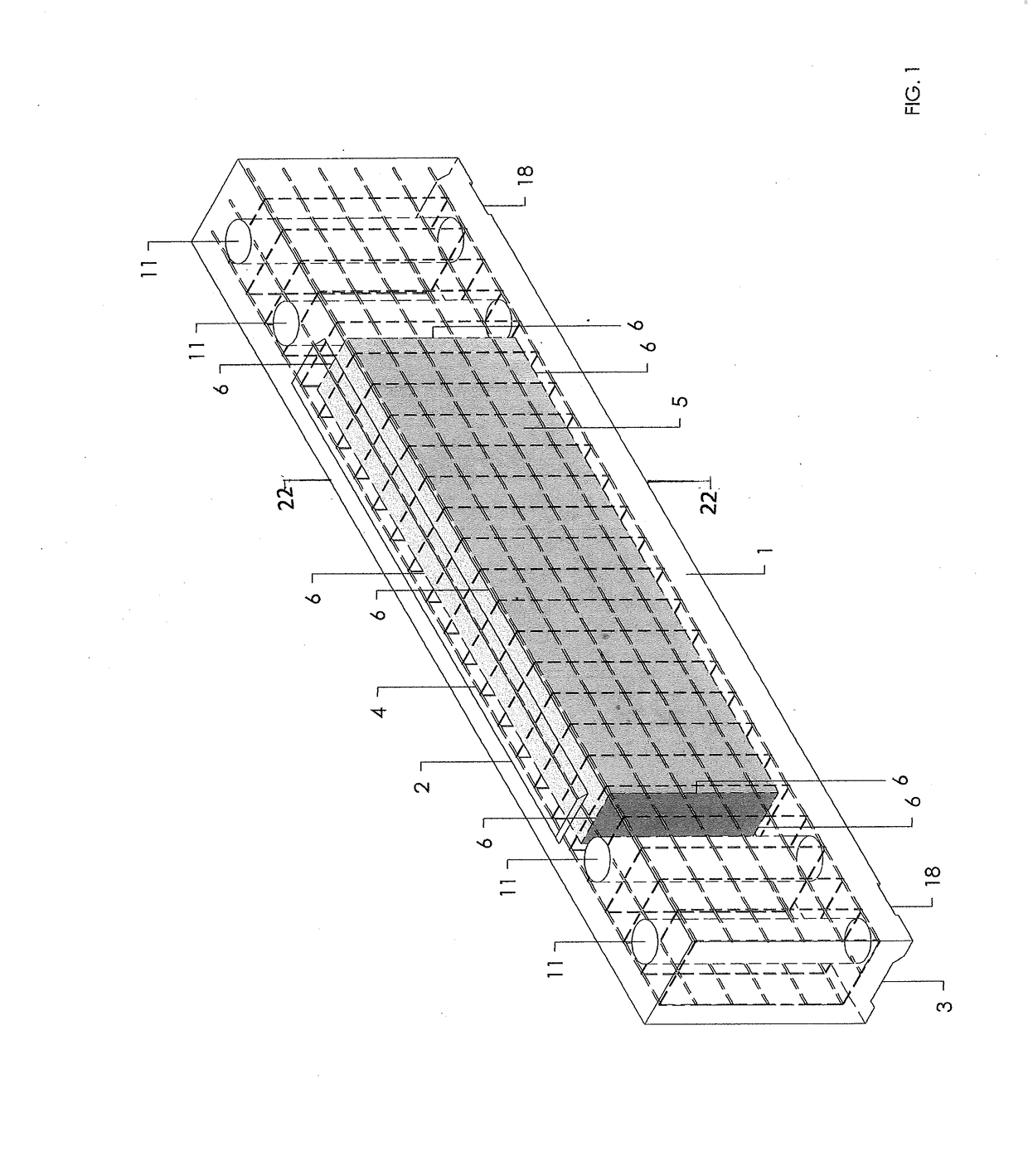 Precast Block and Installation System for Construction of Walls and Slabs