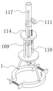 Detachable burette convenient for internal cleaning