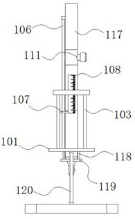 Detachable burette convenient for internal cleaning