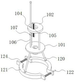 Detachable burette convenient for internal cleaning