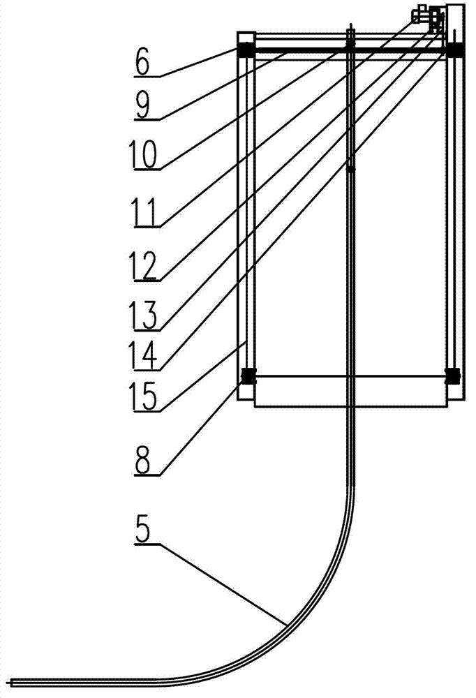 Lifting arc-moving type parking equipment