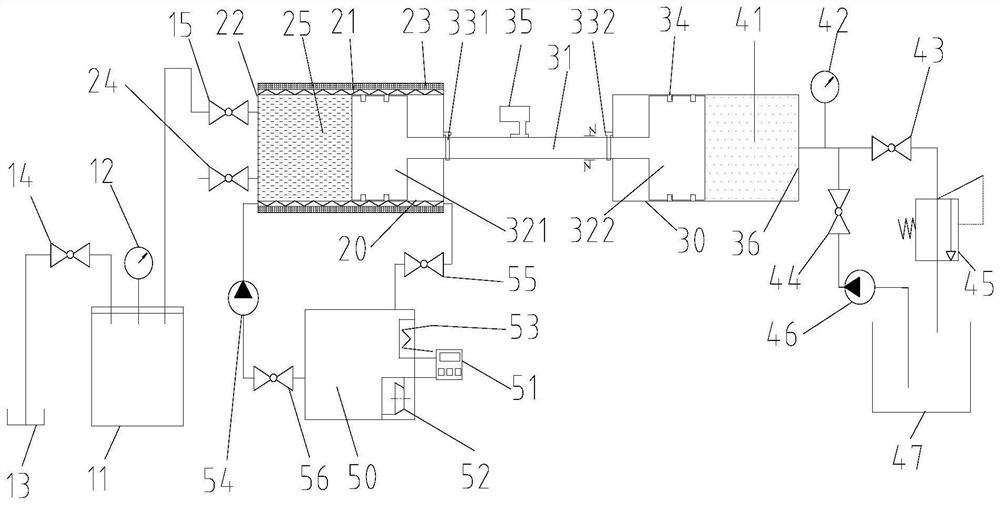 Experimental device capable of accurately measuring high-pressure volume change rate of phase change material