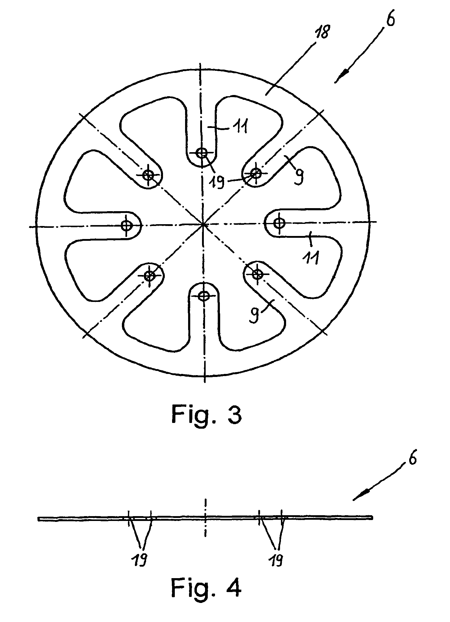 Handler comprising an acceleration device for testing electronic components