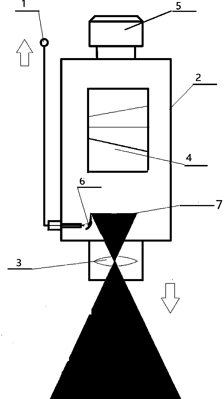 UAV-borne hyperspectral image detector and method with synchrotron radiation correction