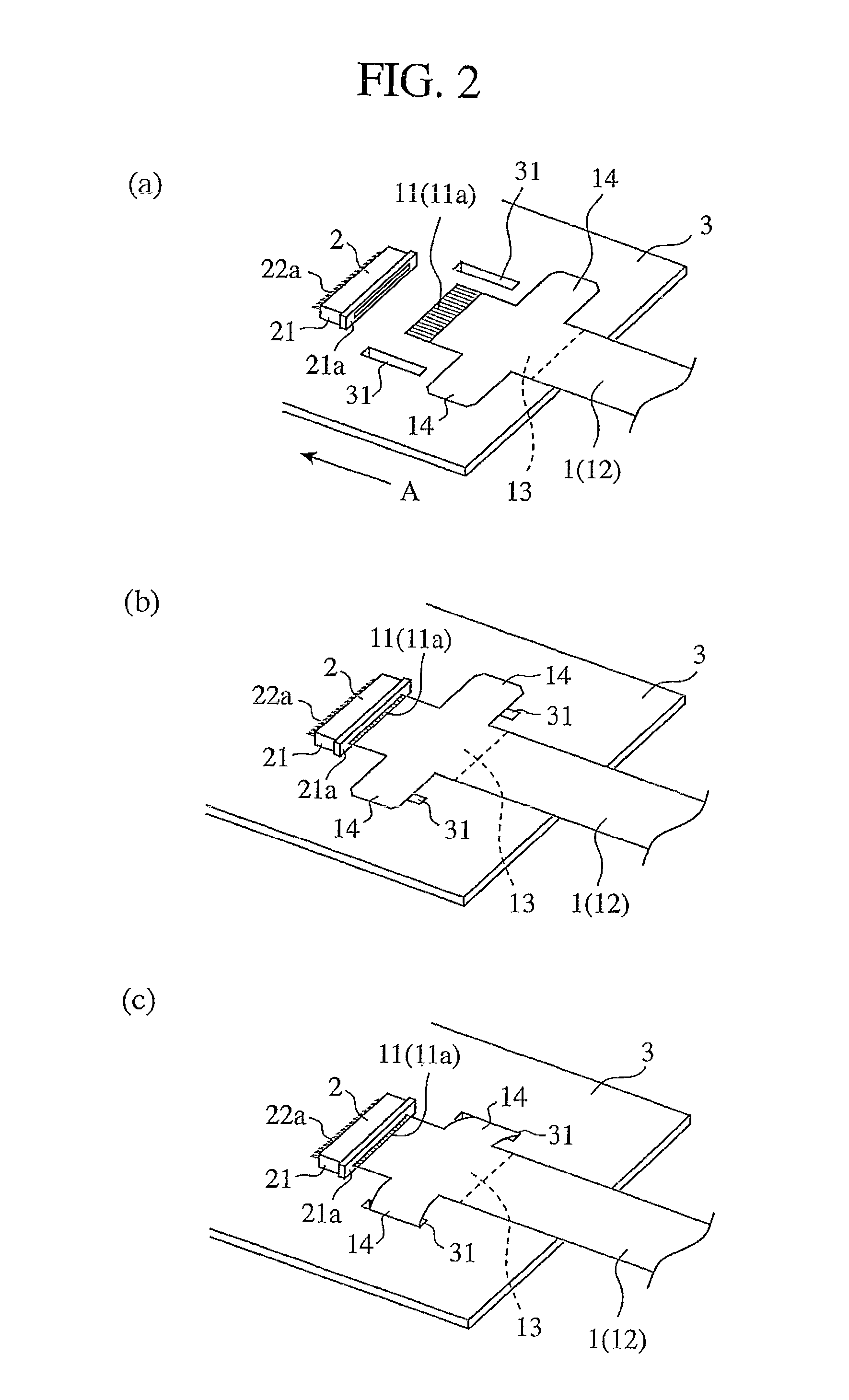 Structure for fixing flexible wiring board